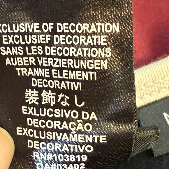 Harley Davidson Quarter Zip Embroidered Patch Hog Tee Black Red Y2K Medium - Picture 7 of 9